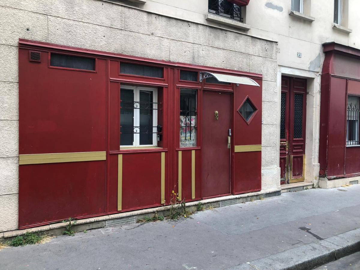 Guesthouse Familial Pour 1,2,3,4 Personnes De 42M2-Accessible Handic -Rez De Chaussee-Vues Sur Rue Et Patio Prive - Sejour,Chambre Separee,Cuisine,Salle De Bain,Lit Double Et Canape-Lit 2Pers-Entree De La Rue Berzelius-5 Minutes Du Metro Brochant-Lig Paris Exterior foto